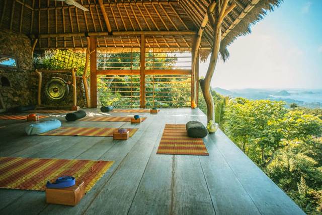tempat yoga di Lombok