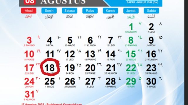 18 Agustus