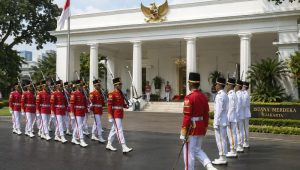 Atraksi Pergantian Pasukan